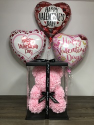 Valentines Boo-Boo Pink Davenport Florist - Same Day Flower Delivery - Flower Power 
